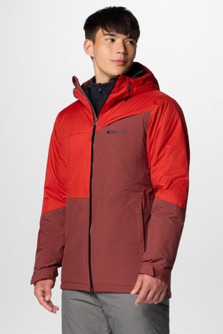 Skiwindjack met Capuchon Iceberg Point™ II - Rood