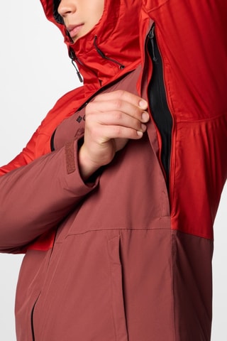 Skiwindjack met Capuchon Iceberg Point™ II - Rood