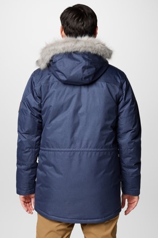 Parka met Capuchon Barlow Pass II TurboDown - Marineblauw