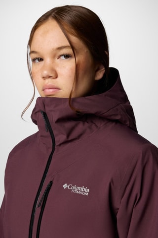 Windjack met Capuchon Explorer’s Edge™ II - Paars