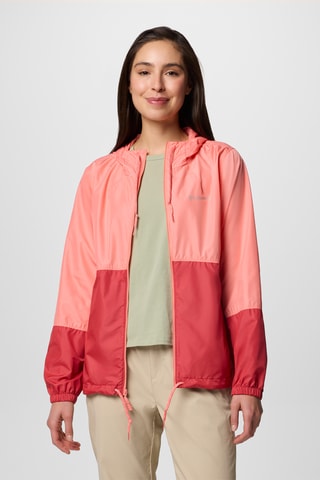 Windjack met Capuchon Flash Forward™ II - Roze en Rood