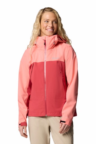 Windjack met Capuchon Boulder Falls™ - Rood en Roze