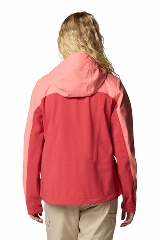 Windjack met Capuchon Boulder Falls™ - Rood en Roze