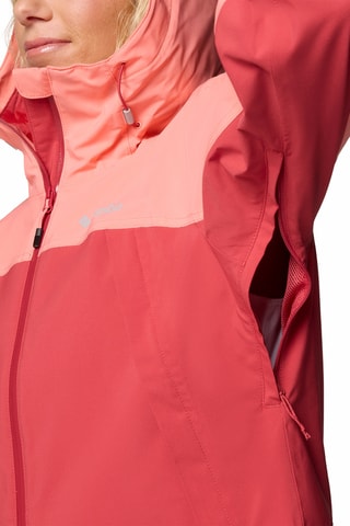 Windjack met Capuchon Boulder Falls™ - Rood en Roze