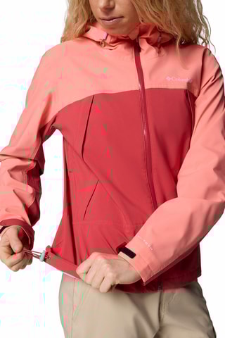 Windjack met Capuchon Boulder Falls™ - Rood en Roze