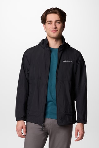 Windjack met Capuchon Loop Basin™ - Zwart