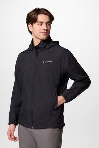 Windjack met Capuchon Loop Basin™ - Zwart