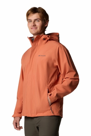 Windjack met Capuchon Earth Explorer™ II - Steenrood