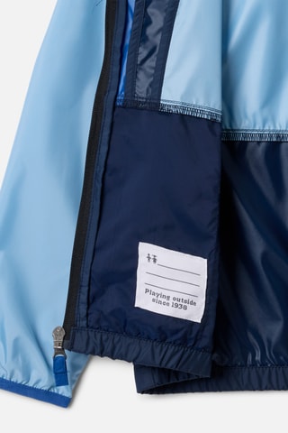 Windjack met Capuchon Back Bowl™ II - Blauw