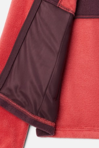 Fleece Jasje Back Bowl™ - Rood