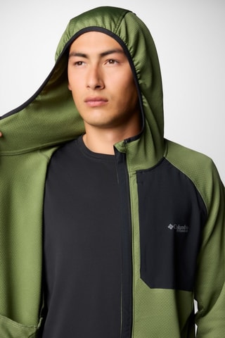 Fleece Jasje met Capuchon Triple Canyon™ II- Groen