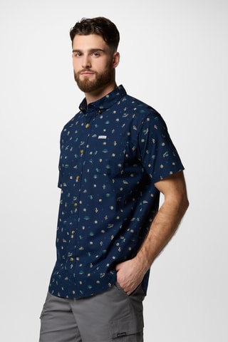 Regular Overhemd Rapid Rivers™ - Marineblauw