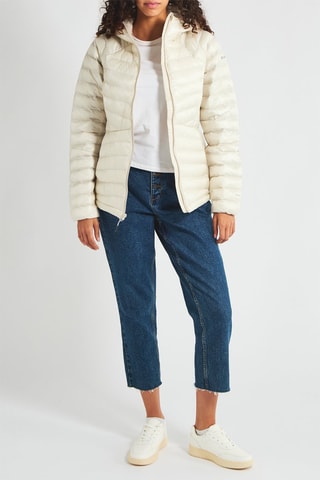 Gewatteerde Jas Labyrinth Loop™ II - Ecru