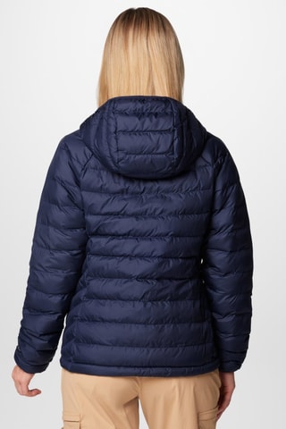 Gewatteerde Jas met Capuchon Powder Lite™ II - Marineblauw