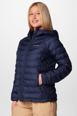 Gewatteerde Jas met Capuchon Powder Lite™ II - Marineblauw