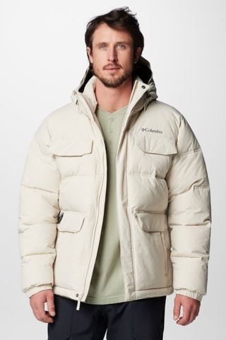 Gewatteerde Jas met Capuchon Landroamer™ - Ecru