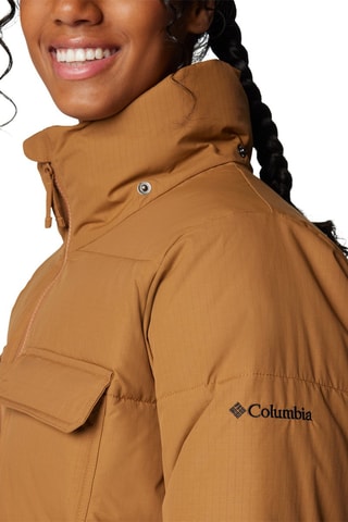 Gewatteerde Jas met Capuchon Labyrinth Loop™ II - Camel