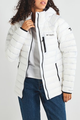 Opvouwbare Gewatteerde Jas met Capuchon Arctic Crest™ - Wit