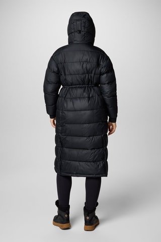 Gewatteerde Lange Jas met Capuchon Pike Lake™ II - Zwart