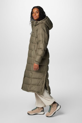 Gewatteerde Lange Jas met Capuchon Pike Lake™ II - Groen