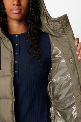 Gewatteerde Lange Jas met Capuchon Pike Lake™ II - Groen