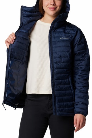 Gewatteerde met Capuchon Silver Falls™ II - Marineblauw