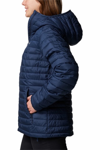 Gewatteerde met Capuchon Silver Falls™ II - Marineblauw