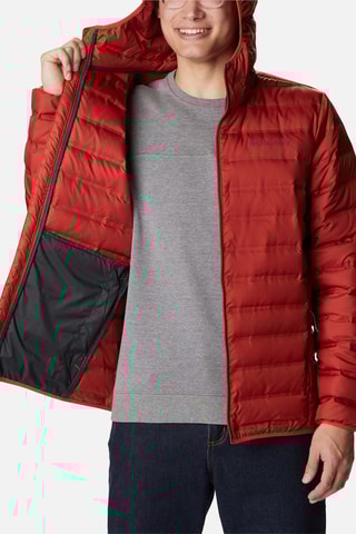 Gewatteerde Jas met Capuchon Lake 22™- Rood