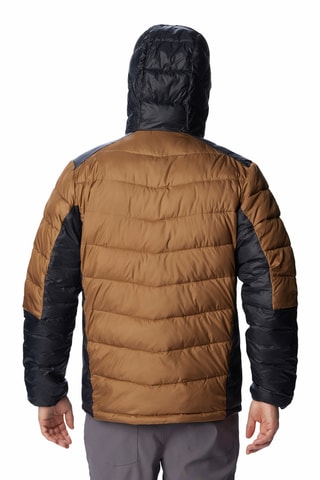 Gewatteerde Jas met Capuchon Labyrinth Loop™ - Bruin