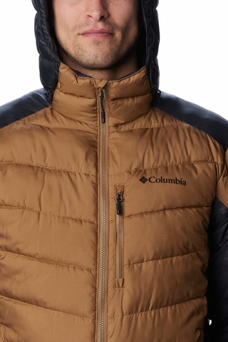 Gewatteerde Jas met Capuchon Labyrinth Loop™ - Bruin