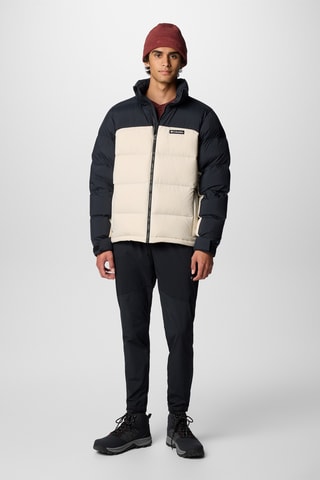 Gewatteerde Jas met Capuchon Bulo Point™ III - Ecru en Donkergrijs