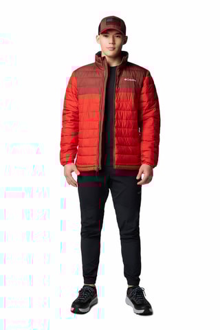 Gewatteerde Jas met Capuchon Powder Lite™ II - Rood