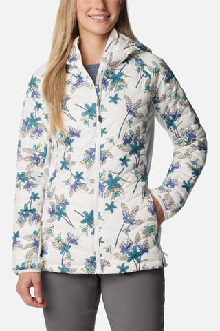 Gewatteerde Jas met Capuchon Powder  Lite™ - Wit