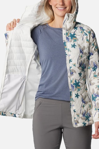 Gewatteerde Jas met Capuchon Powder  Lite™ - Wit