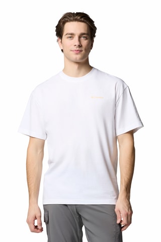 Biologisch Katoenen Regular T-shirt Black Butte™ - Wit