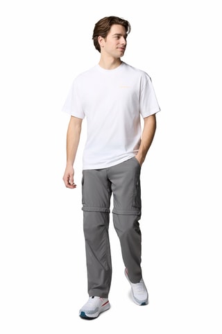 Biologisch Katoenen Regular T-shirt Black Butte™ - Wit