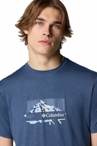 Regular T-shirt Kwick Hike™ - Marineblauw