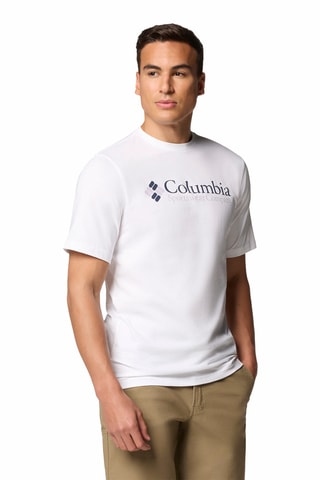 Biologisch Katoenen Regular T-shirt CSC Basic Logo™ - Wit