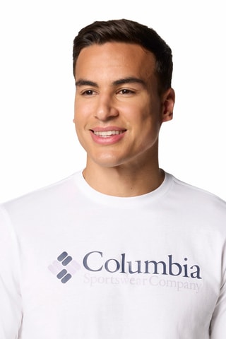 Biologisch Katoenen Regular T-shirt CSC Basic Logo™ - Wit