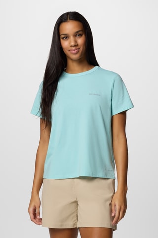 Regular T-shirt Sun Trek™ II - Zeegroen