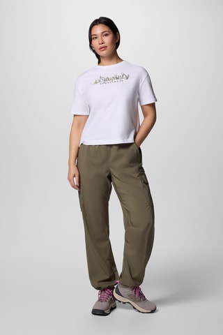 Biologisch Katoenen Regular T-shirt Rolling Bend™ - Wit