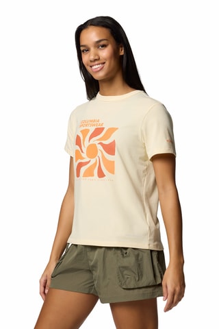 Regular T-shirt Sun Trek™ - Geel