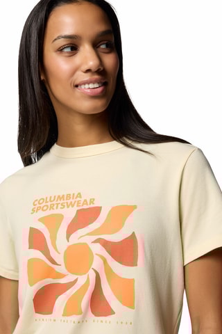 Regular T-shirt Sun Trek™ - Geel