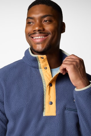 Fleece Sweater Helvetia™ II - Kobaltblauw