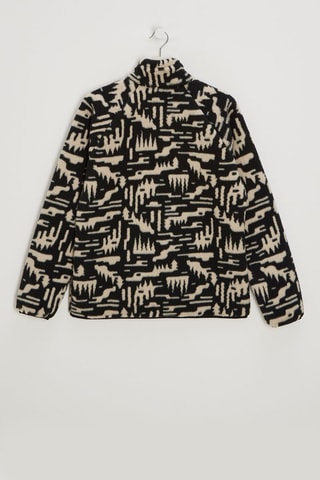 Sweat polaire - Noir et écru