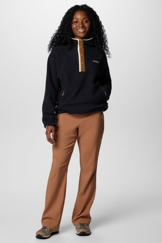 Fleece Sweater met Capuchon Helvetia™ II - Zwart