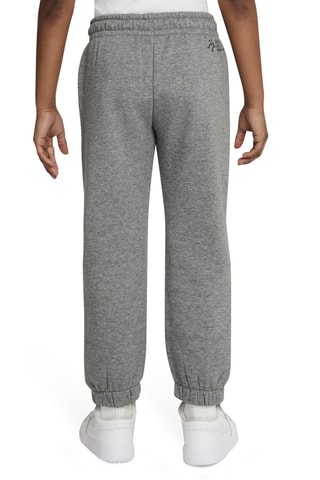 Pantalon molletonné - Gris chiné