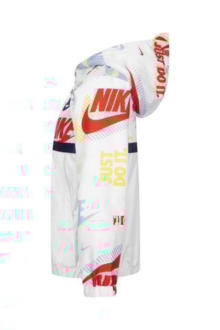 Manteau - Blanc et orange - Nike