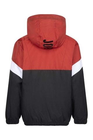 Coupe-vent à capuche - Rouge et noir - Nike Kids