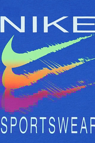 T-shirt Swoosh - Bleu roi - Nike